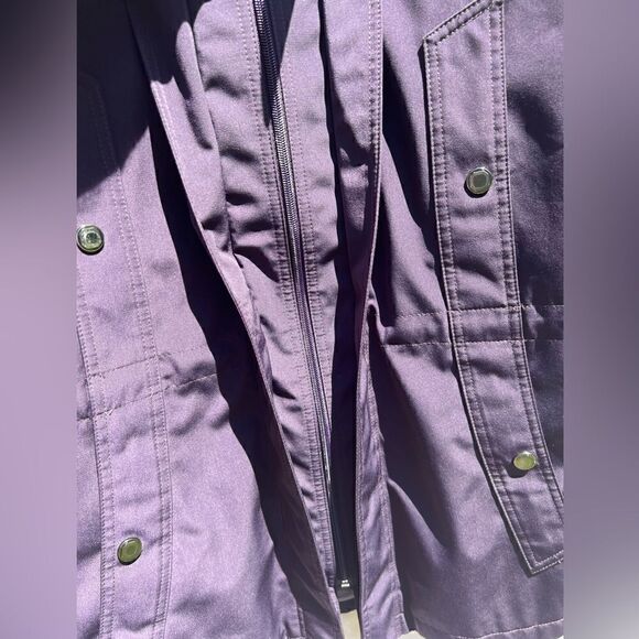 EUC Miss Gallery Hooded Midweight Raincoat with liner Size M - Picture 4 of 11